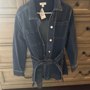 ON 34th Women's Blue Denim Jacket